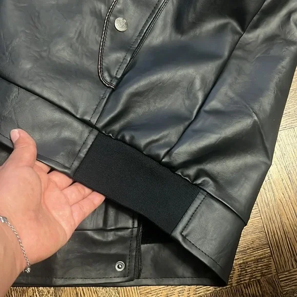 F Collection Leather Jacket - Picture 8 of 9